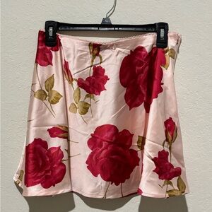 Floral Pink Skirt